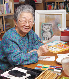 No.176　画家・横山 麻沙さんのカバー画像