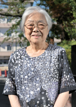 No.205 　荒川シルバー大学理事長・秋山 照子さんのカバー画像