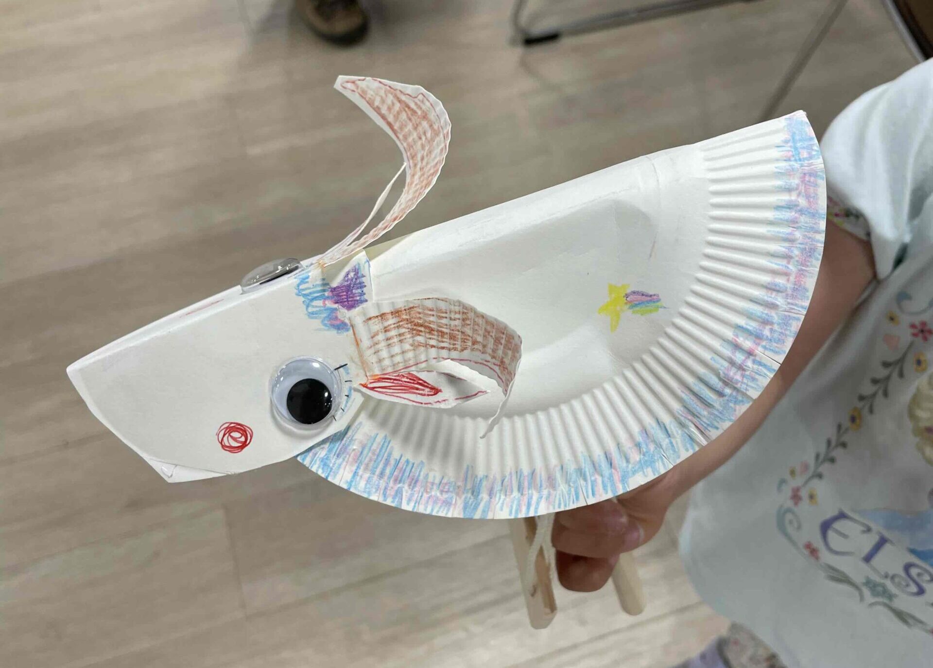 「三びきのやぎのがらがらどん」に登場する、「歩くがらがらどん」の制作ワークショップを開催しました！！のサムネイル
