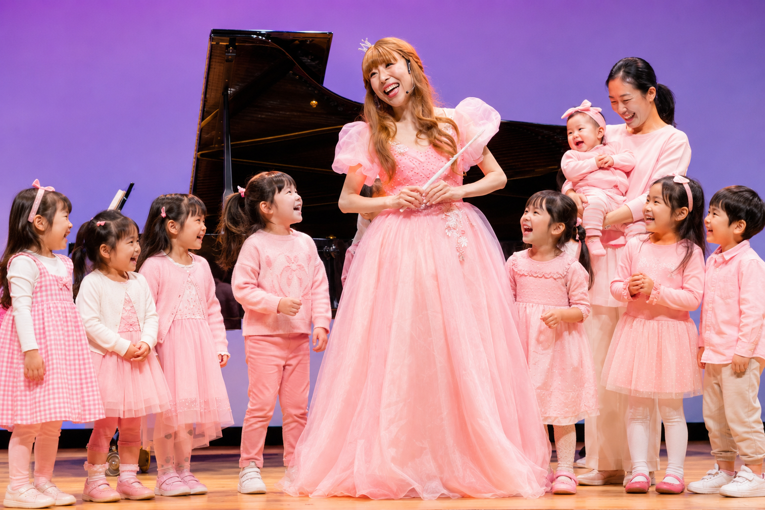 参加して楽しむ！0歳からのわくわく音楽コンサート「ハッピー・ミュージカル・コンサート」のイメージ